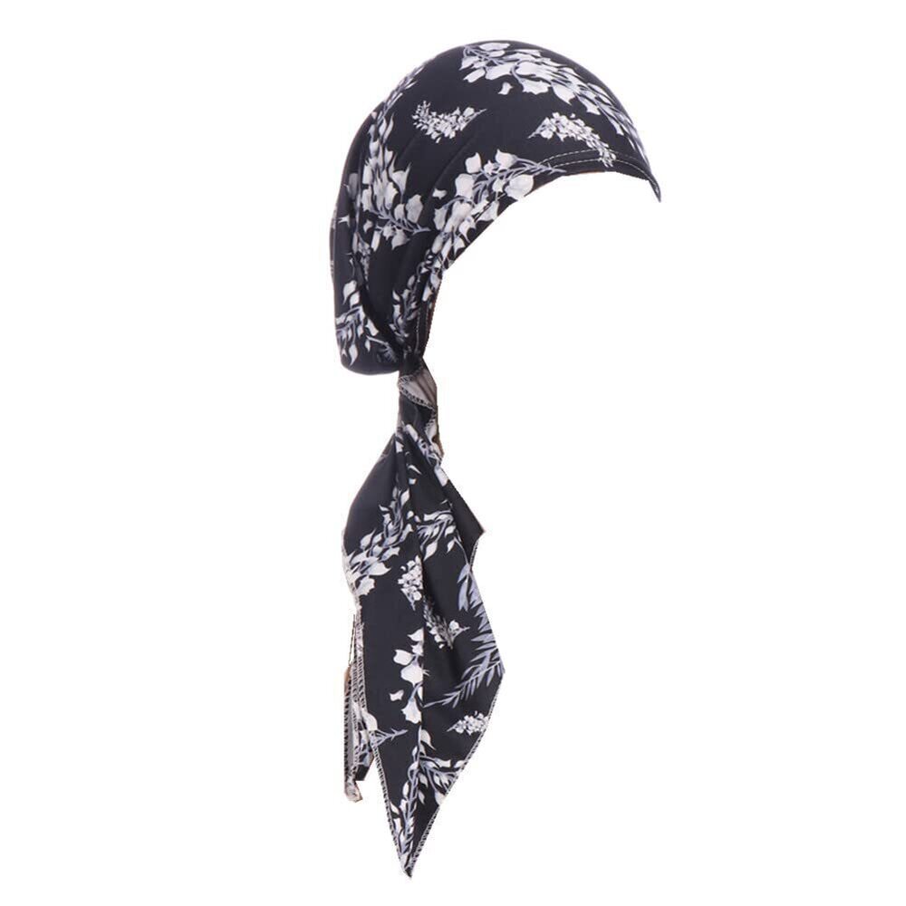 5503 Pre-Tied Bandana Turban Hat Chemo Cancer Headscarf Headwraps Headwear